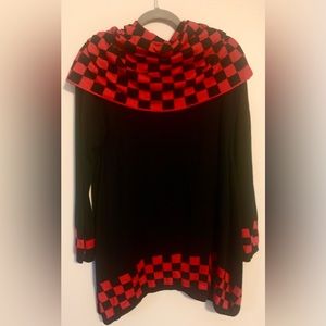 P. Luca Tunic with detachable scarf